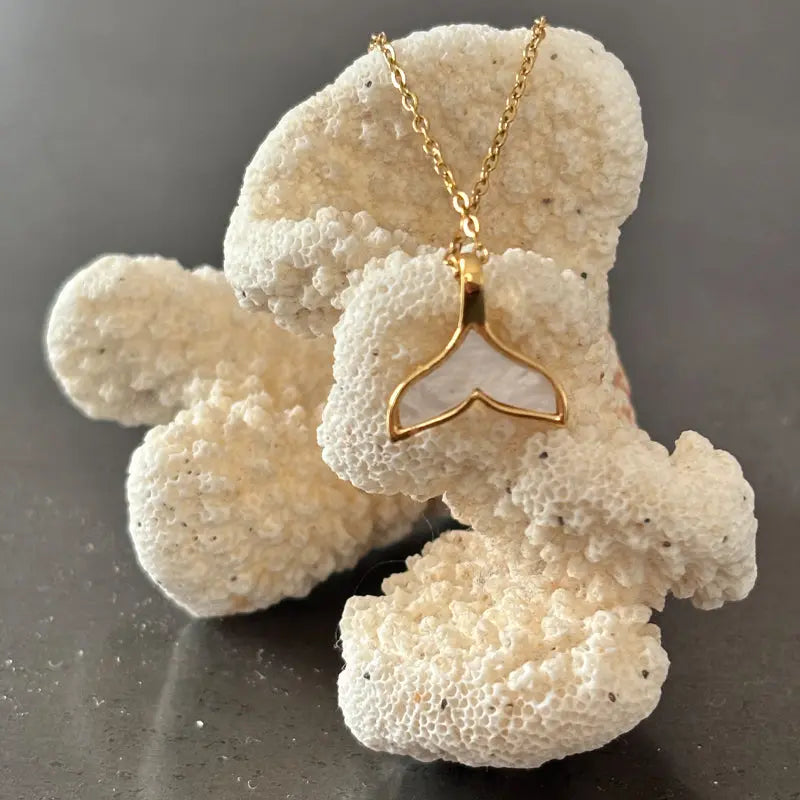 Collier Queue de Dauphin Or SurfGarage