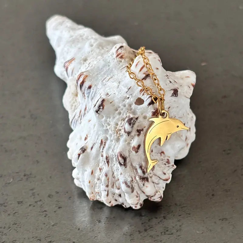 Collier Dauphin Or SurfGarage