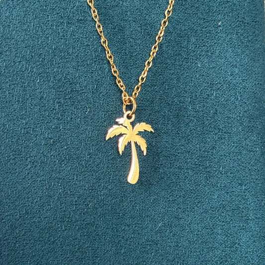Collier Palmier Or SurfGarage